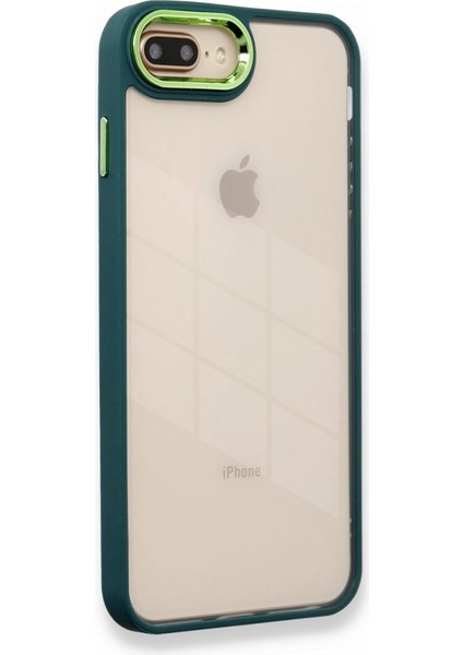 Apple iPhone 8 Plus Kılıf Dora Arkası Şeffaf Silikon Kapak