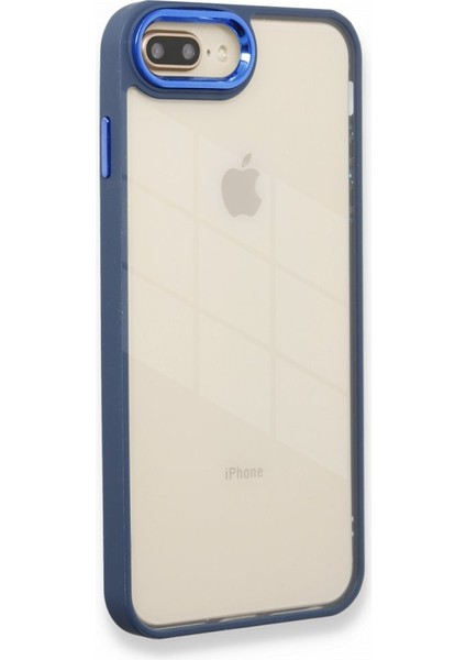 Apple iPhone 8 Plus Kılıf Dora Arkası Şeffaf Silikon Kapak