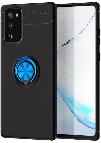 Samsung Galaxy S20 Fe Kılıf Ravel Yüzüklü Standlı Silikon Kapak