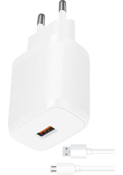 Galaxy J6 Plus 2018 Şarj Aleti Micro USB 3.0A Hızlı Şarj - SNX-S30M