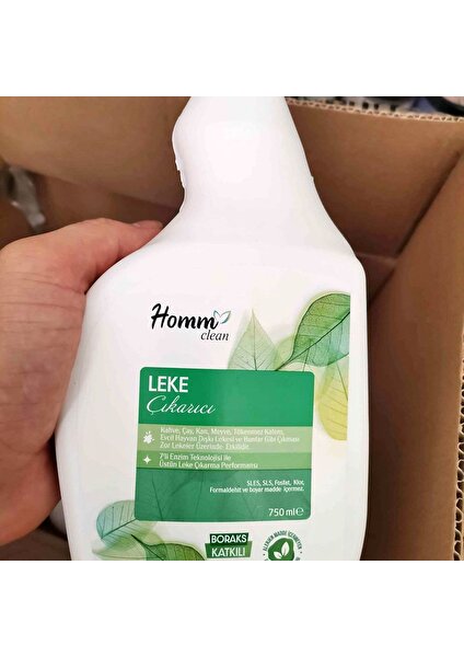 Homm Bitkisel Homm Clean Leke Çıkarıcı