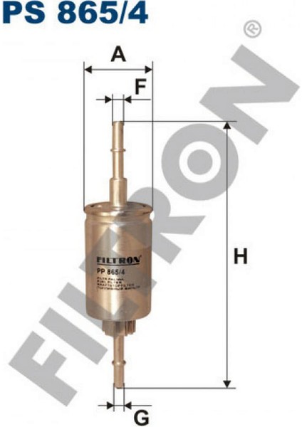 Yakit Filtresi Ford Fiesta V (02-) Fusion/fusion Plus Mazda 2 333108