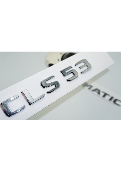 CLS53 4matic Bagaj Krom Abs Yazı Logo Benz Ile Uyumlu
