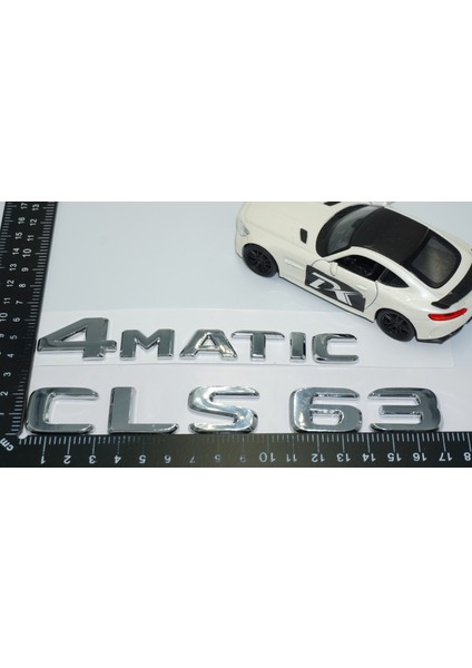 CLS63 4matic Bagaj Krom Abs Yazı Logo Benz Ile Uyumlu