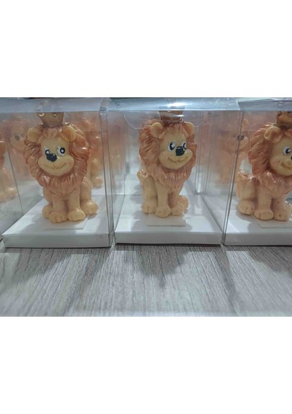 Aslan Mum 15ADET,DOĞUM Günü Hediyesi, Bebek Mevludu, Sünnet Hatırası, Babyshower,diş Partisi,yenidoğan Hediyelik Mum fırsatları