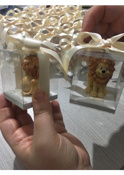 Aslan Mum 15ADET,DOĞUM Günü Hediyesi, Bebek Mevludu, Sünnet Hatırası, Babyshower,diş Partisi,yenidoğan Hediyelik Mum indirimleri