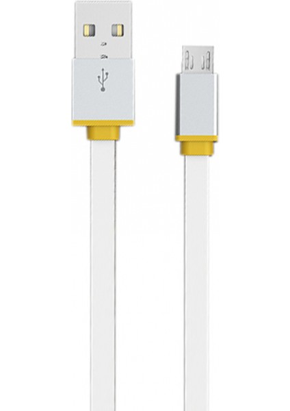 MY-444 Android Micro USB Kablo Beyaz