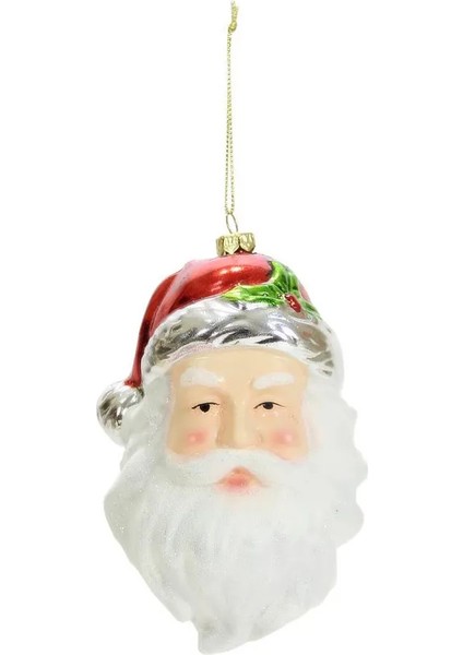 Ssdesıgn Yılbaşı Ağacı Süsü Noel Baba Yüzü 14 cm