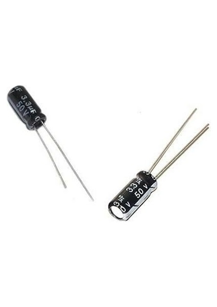 3.3 Mf 50 V Elektrolit Kondansatör