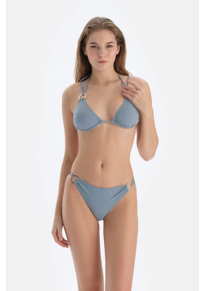 Mint Yeşili Düşük Bel Bikini Alt