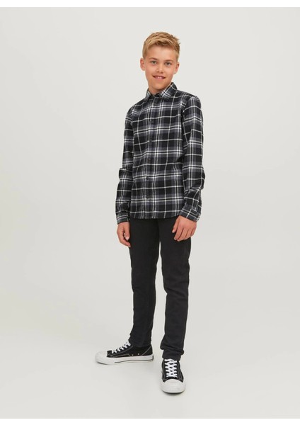 Normal Bel Siyah Erkek Denim Pantolon Jjıglenn Jjorıgınal Mf 072 Noos Jnr
