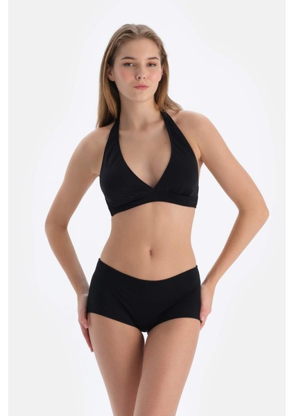 Siyah Boyshort Bikini Alt