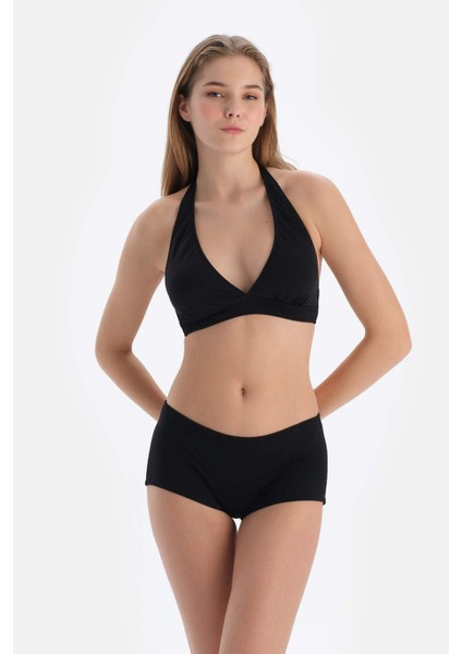 Siyah Boyshort Bikini Alt