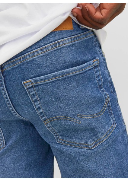 Normal Bel Açık Mavi Erkek Denim Pantolon Jjıglenn Jjorıgınal Mf 071 Noos Jnr fırsatları