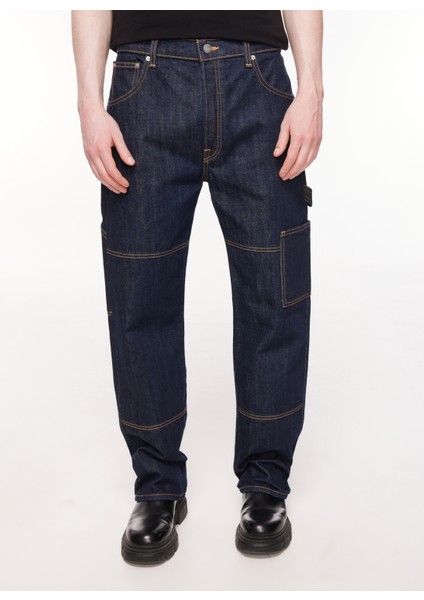 Normal Bel Erkek Denim Pantolon DT10392_MONTERO Cargo Fit