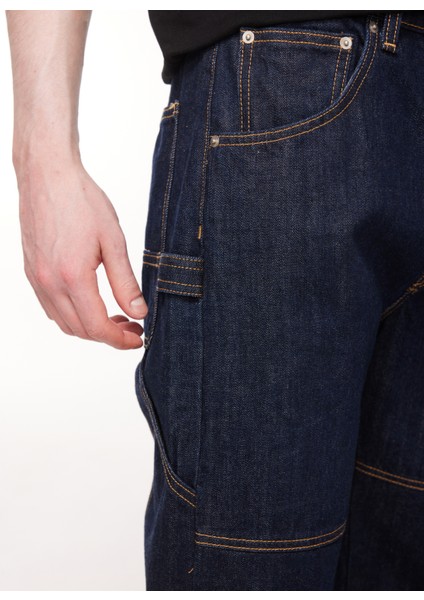 Normal Bel Erkek Denim Pantolon DT10392_MONTERO Cargo Fit