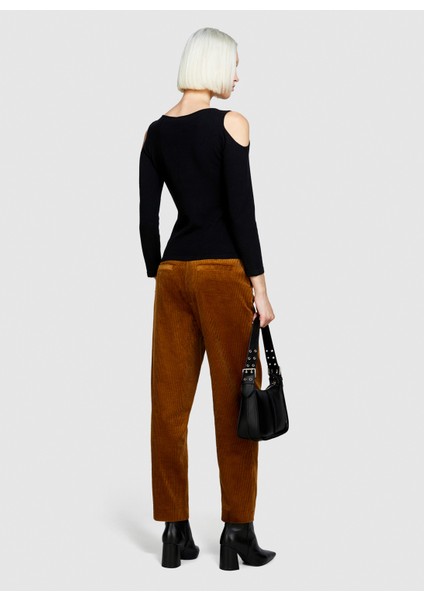 Yüksek Bel Jogger Kahve Kadın Pantolon 453ULF03Z fırsatları