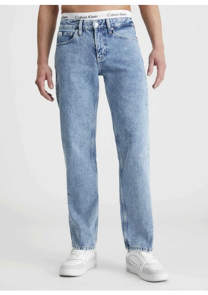 Calvin Klein Jeans Normal Bel Normal Erkek Denim Pantolon J30J3245511AA