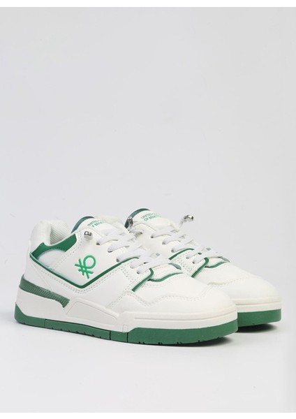 Beyaz - Yeşil Erkek Sneaker Bnı-10082 modelleri