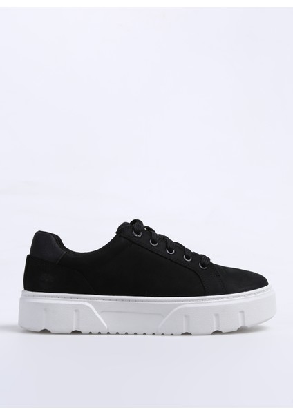 Siyah Kadın Deri Sneaker TB0A63FVW051_LOW Lace Up