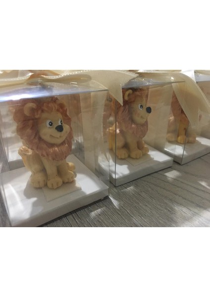 Aslan Mum 15ADET,DOĞUM Günü Hediyesi, Bebek Mevludu, Sünnet Hatırası, Babyshower,diş Partisi,yenidoğan Hediyelik Mum