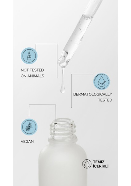 Yoğun Nemlendirici & Cilt Aydınlatıcı Bakım Serumu (%2 Hyaluronic Acid+%5 B5 Vitamin) 30 ml fiyatları