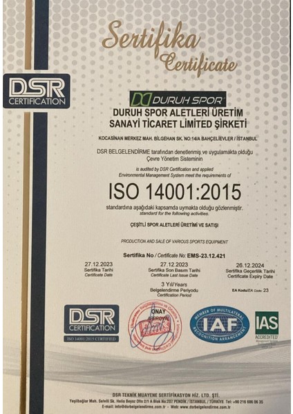 Süper Barfiks %100 Yerli Üretim
