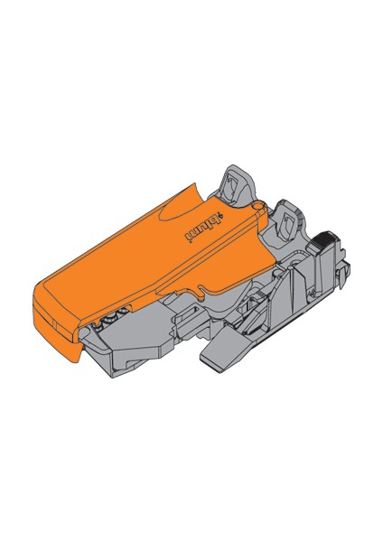 560F5500B Blum Çift Açılım Frenli Ray 55 cm