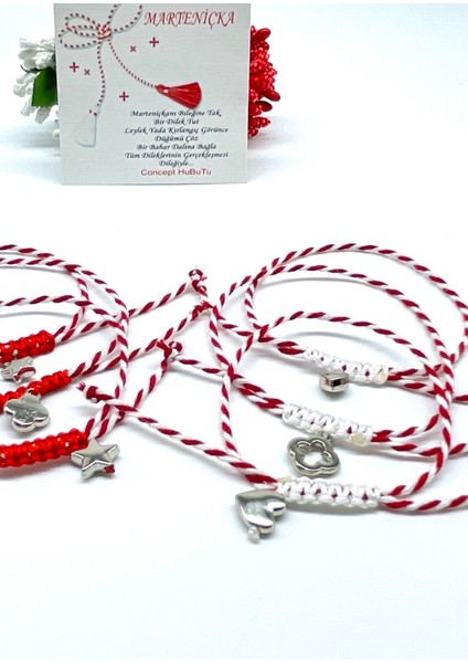 Hediyelik 6’lı Marteniçka Dilek Şans Bileklik Seti fiyatları