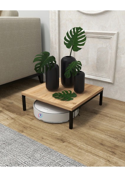 Robot Süpürge Evi Yuvası Koruması Kabini Sehpa