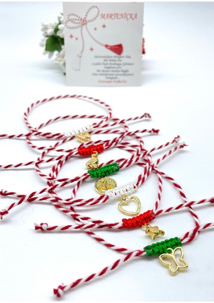 Hediyelik 6’lı Marteniçka Dilek Şans Bileklik Seti modelleri