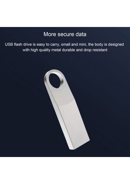 USB Flash Sürücü 128GB Memory Stick Usb3.0 Araç Müziği Yüksek Hızlı U Disk (Yurt Dışından)