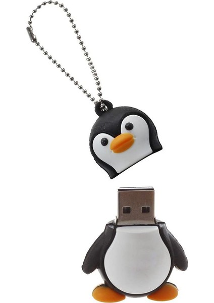 16GB USB 2.0 Mini Küçük Penguen Flash Sürücü Veri Memory Stick U Disk (Yurt Dışından)