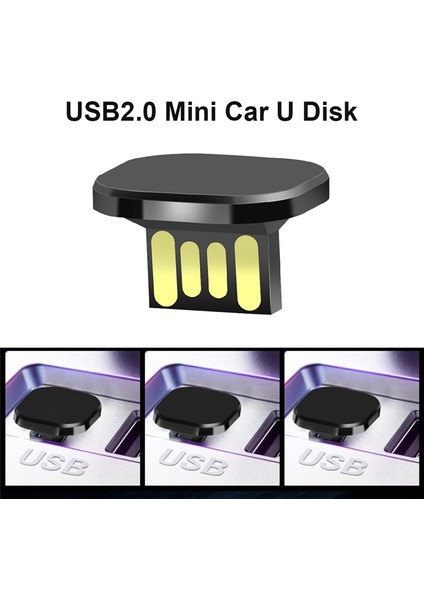 Mini Kısa Araba U Disk Pendrive USB Flash Sürücü Memory Stick 16GB (Yurt Dışından)