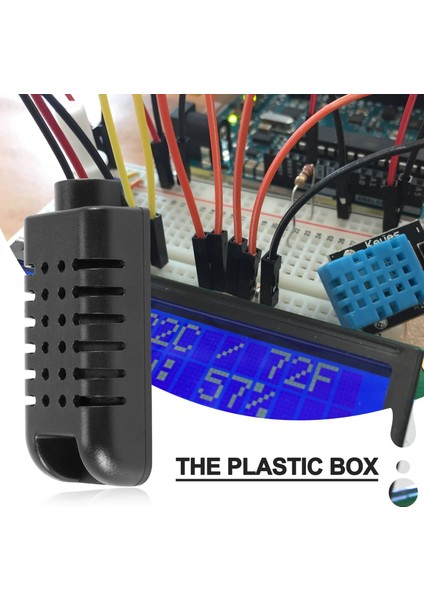 Plastik Kasa Küçük Nem Sensörü Elektronik Kutu Kontrolü(2 Adet) (Yurt Dışından) fırsatları