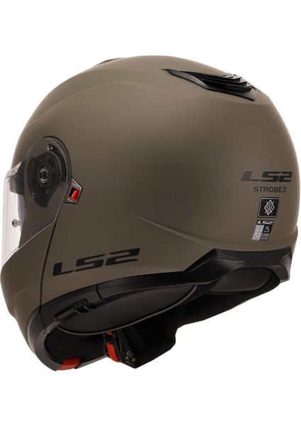 Ls2 Strobe 2 Çene Açılır Kask Kum