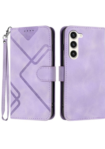 Samsung Galaxy S24 Plus Için Kılıf Kart Yuvası Standlı Flip Cüzdan Pu Deri Manyetik Kapak (Yurt Dışından)
