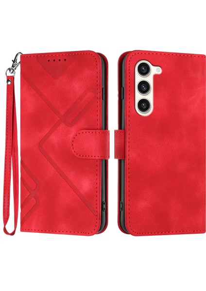 Samsung Galaxy S24 Plus Için Kılıf Kart Yuvası Standlı Flip Cüzdan Pu Deri Manyetik Kapak (Yurt Dışından)