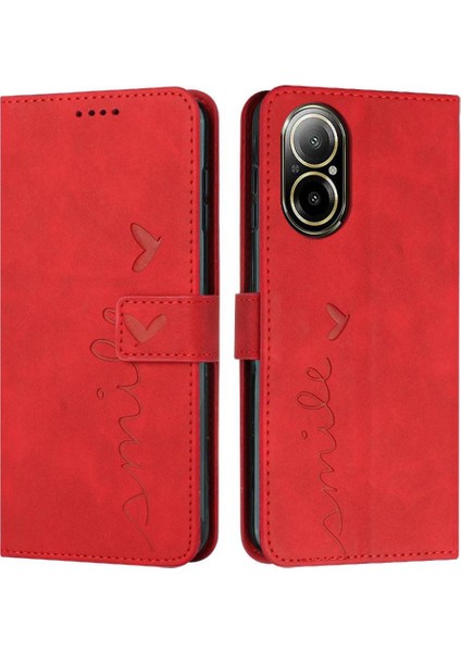Realme C67 4g Tam Koruma Darbeye Kapak Kapak Pu Deri (Yurt Dışından)