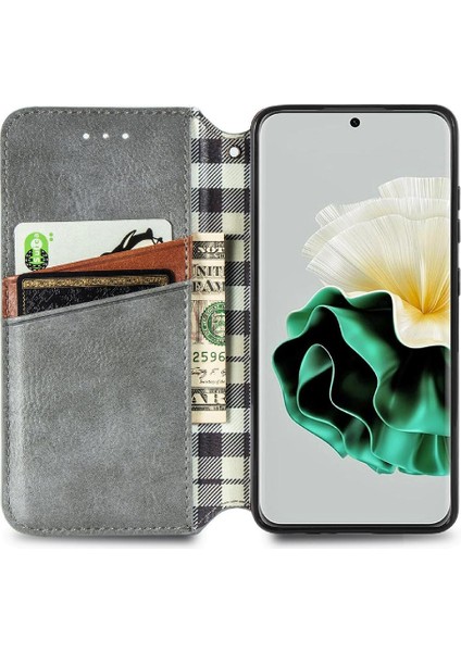 Huawei P60 Zarif Iş Cüzdan Fonksiyonu Için Kılıf Deri Kılıf Flip (Yurt Dışından) indirimleri