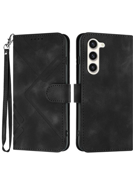 Samsung Galaxy S24 Plus Için Kılıf Kart Yuvası Standlı Flip Cüzdan Pu Deri Manyetik Kapak (Yurt Dışından)