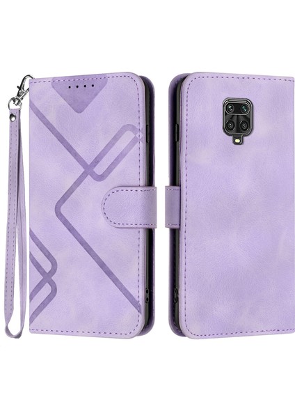 Xiaomi Redmi Note 9 Pro/9s Için Kılıf Kart Yuvası Standlı Flip Cüzdan Pu Deri Manyetik Kapak (Yurt Dışından)