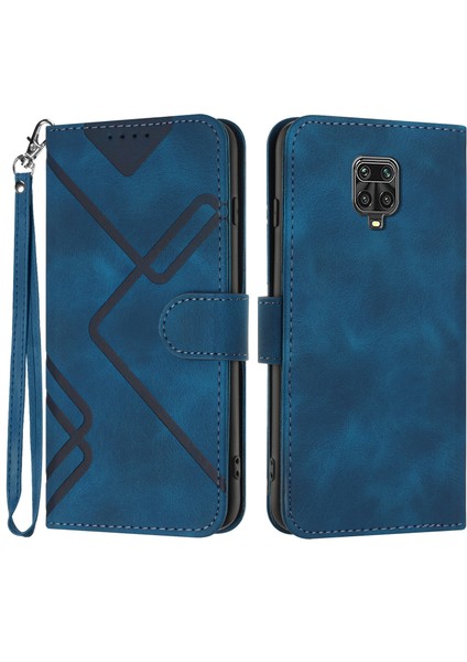 Xiaomi Redmi Note 9 Pro/9s Için Kılıf Kart Yuvası Standlı Flip Cüzdan Pu Deri Manyetik Kapak (Yurt Dışından)