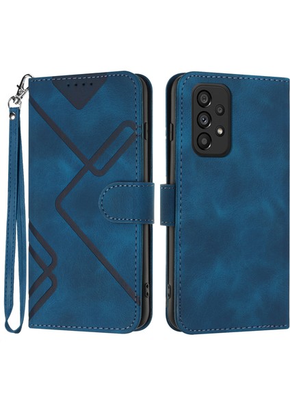 Samsung Galaxy A32 4g Için Kılıf Kart Yuvası Standlı Flip Cüzdan Pu Deri Manyetik Kapak (Yurt Dışından)