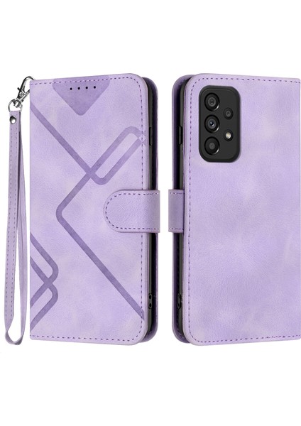 Samsung Galaxy A32 4g Için Kılıf Kart Yuvası Standlı Flip Cüzdan Pu Deri Manyetik Kapak (Yurt Dışından)