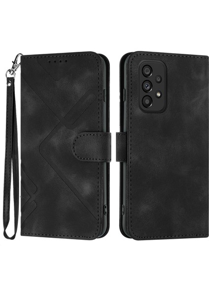 Samsung Galaxy A32 4g Için Kılıf Kart Yuvası Standlı Flip Cüzdan Pu Deri Manyetik Kapak (Yurt Dışından)