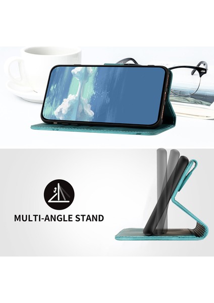 Oneplus 11 Için Kılıf Kart Yuvası Standlı Flip Cüzdan Pu Deri Manyetik Kapak (Yurt Dışından)