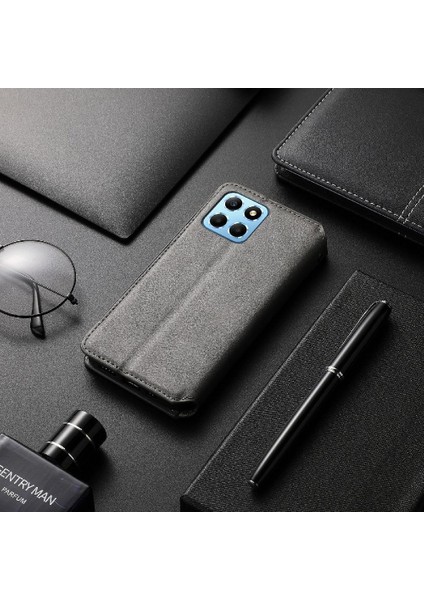 Huawei Onur X8 5g Cüzdan Fonksiyonu Için Kılıf Deri Kılıf Moda Tasarımı (Yurt Dışından) indirimleri