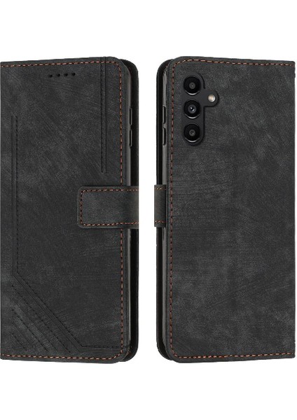 Samsung Galaxy Case 5g Pu Deri Darbeye Kapak Kapak Kartı (Yurt Dışından)