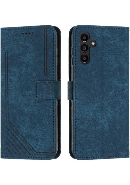 Samsung Galaxy Case 5g Pu Deri Darbeye Kapak Kapak Kartı (Yurt Dışından)